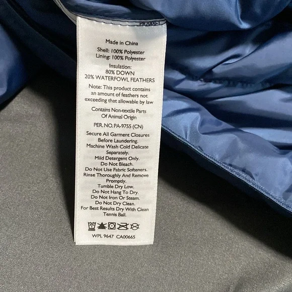 NWT Eddie Bauer Down Jacket - Picture 9 of 9